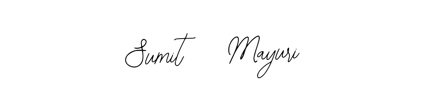 It looks lik you need a new signature style for name Sumit    Mayuri. Design unique handwritten (Bearetta-2O07w) signature with our free signature maker in just a few clicks. Sumit    Mayuri signature style 12 images and pictures png