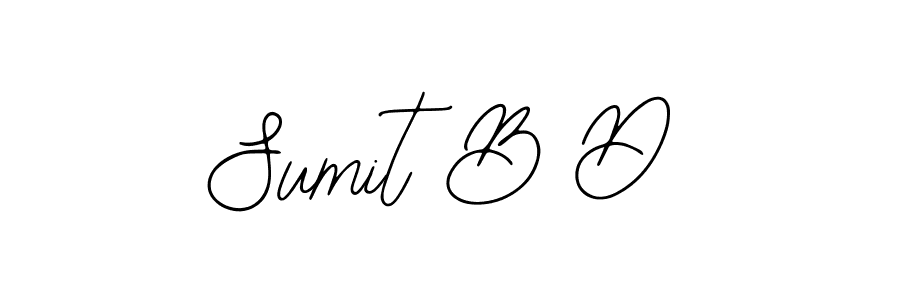 Use a signature maker to create a handwritten signature online. With this signature software, you can design (Bearetta-2O07w) your own signature for name Sumit B D. Sumit B D signature style 12 images and pictures png