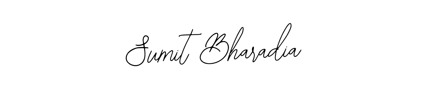 How to make Sumit Bharadia signature? Bearetta-2O07w is a professional autograph style. Create handwritten signature for Sumit Bharadia name. Sumit Bharadia signature style 12 images and pictures png