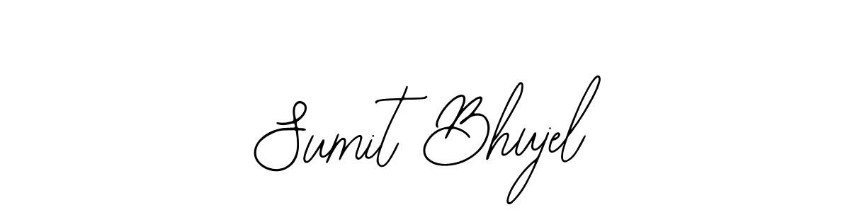 Create a beautiful signature design for name Sumit Bhujel. With this signature (Bearetta-2O07w) fonts, you can make a handwritten signature for free. Sumit Bhujel signature style 12 images and pictures png