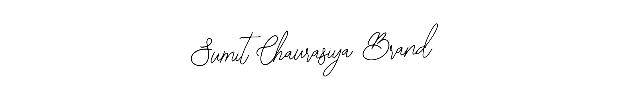 Make a short Sumit Chaurasiya Brand signature style. Manage your documents anywhere anytime using Bearetta-2O07w. Create and add eSignatures, submit forms, share and send files easily. Sumit Chaurasiya Brand signature style 12 images and pictures png
