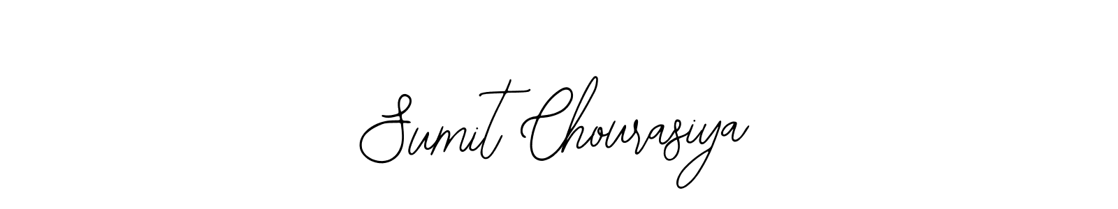 Design your own signature with our free online signature maker. With this signature software, you can create a handwritten (Bearetta-2O07w) signature for name Sumit Chourasiya. Sumit Chourasiya signature style 12 images and pictures png