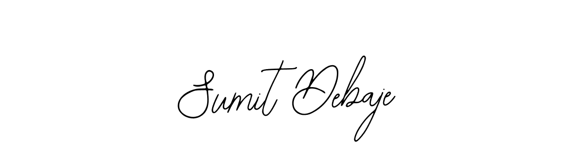 How to make Sumit Debaje signature? Bearetta-2O07w is a professional autograph style. Create handwritten signature for Sumit Debaje name. Sumit Debaje signature style 12 images and pictures png