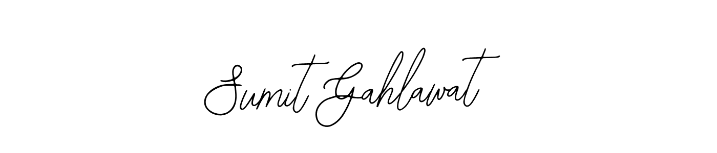 How to make Sumit Gahlawat signature? Bearetta-2O07w is a professional autograph style. Create handwritten signature for Sumit Gahlawat name. Sumit Gahlawat signature style 12 images and pictures png