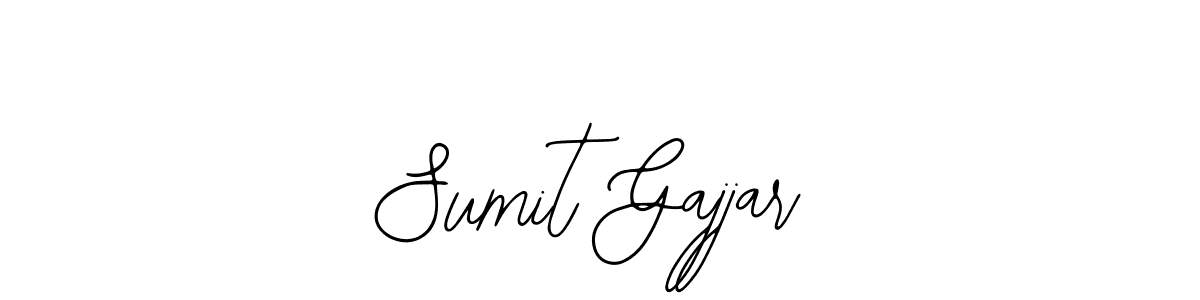 Also You can easily find your signature by using the search form. We will create Sumit Gajjar name handwritten signature images for you free of cost using Bearetta-2O07w sign style. Sumit Gajjar signature style 12 images and pictures png