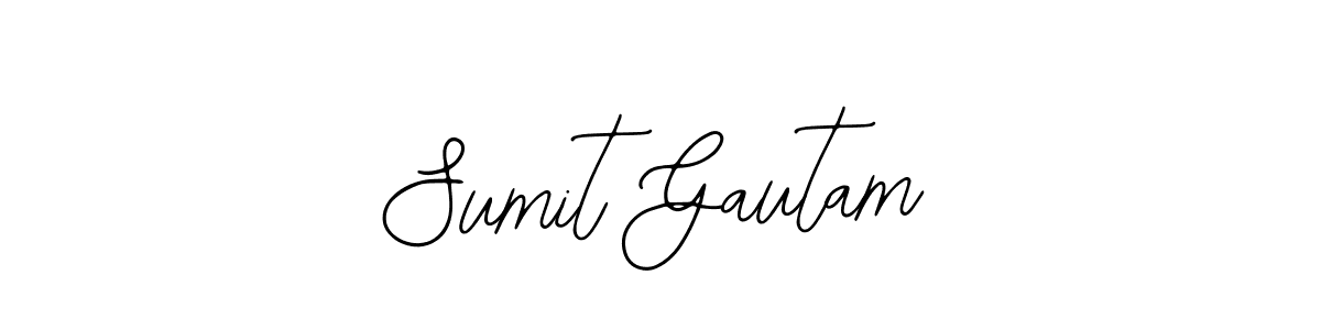 It looks lik you need a new signature style for name Sumit Gautam. Design unique handwritten (Bearetta-2O07w) signature with our free signature maker in just a few clicks. Sumit Gautam signature style 12 images and pictures png