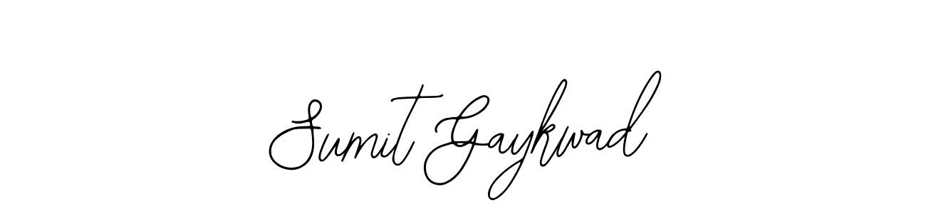 Bearetta-2O07w is a professional signature style that is perfect for those who want to add a touch of class to their signature. It is also a great choice for those who want to make their signature more unique. Get Sumit Gaykwad name to fancy signature for free. Sumit Gaykwad signature style 12 images and pictures png