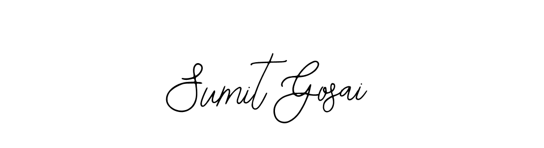 Also You can easily find your signature by using the search form. We will create Sumit Gosai name handwritten signature images for you free of cost using Bearetta-2O07w sign style. Sumit Gosai signature style 12 images and pictures png