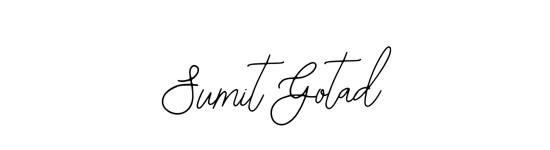 This is the best signature style for the Sumit Gotad name. Also you like these signature font (Bearetta-2O07w). Mix name signature. Sumit Gotad signature style 12 images and pictures png