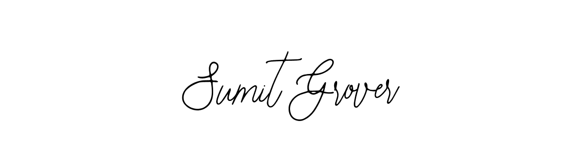 You should practise on your own different ways (Bearetta-2O07w) to write your name (Sumit Grover) in signature. don't let someone else do it for you. Sumit Grover signature style 12 images and pictures png