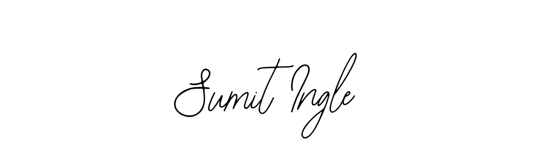 The best way (Bearetta-2O07w) to make a short signature is to pick only two or three words in your name. The name Sumit Ingle include a total of six letters. For converting this name. Sumit Ingle signature style 12 images and pictures png