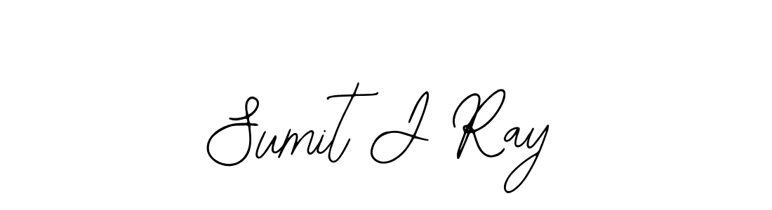 Design your own signature with our free online signature maker. With this signature software, you can create a handwritten (Bearetta-2O07w) signature for name Sumit J Ray. Sumit J Ray signature style 12 images and pictures png