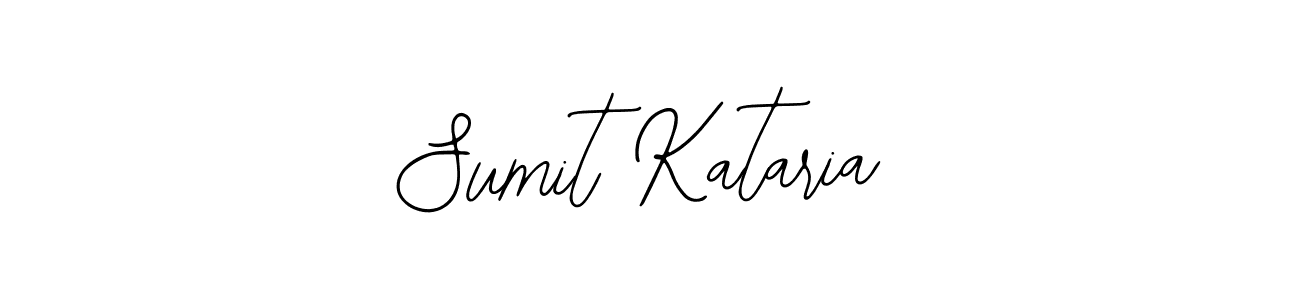 You should practise on your own different ways (Bearetta-2O07w) to write your name (Sumit Kataria) in signature. don't let someone else do it for you. Sumit Kataria signature style 12 images and pictures png
