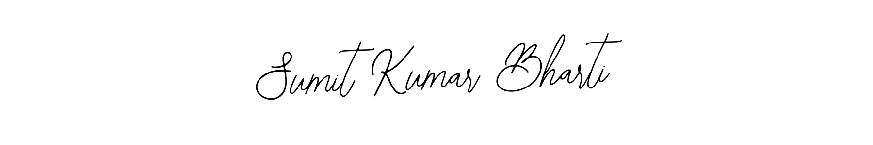Sumit Kumar Bharti stylish signature style. Best Handwritten Sign (Bearetta-2O07w) for my name. Handwritten Signature Collection Ideas for my name Sumit Kumar Bharti. Sumit Kumar Bharti signature style 12 images and pictures png