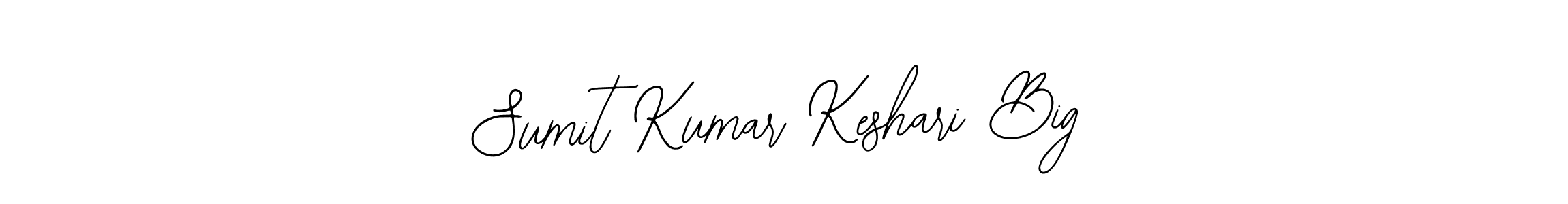 Create a beautiful signature design for name Sumit Kumar Keshari Big. With this signature (Bearetta-2O07w) fonts, you can make a handwritten signature for free. Sumit Kumar Keshari Big signature style 12 images and pictures png