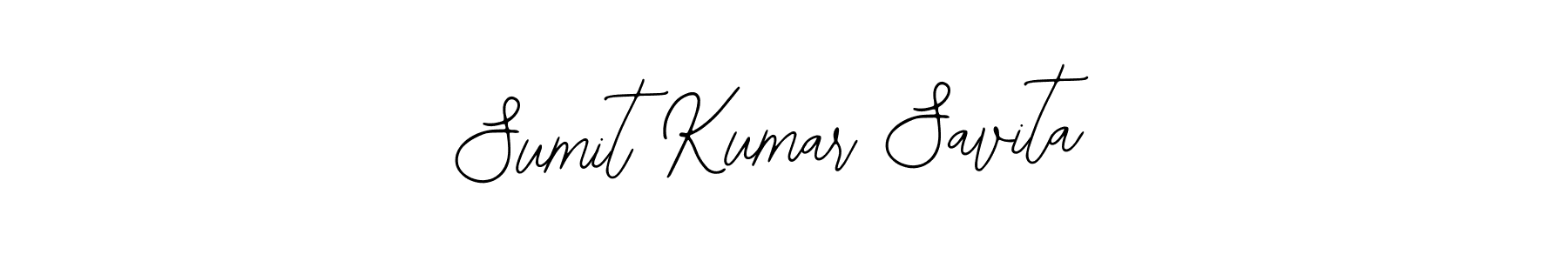 Design your own signature with our free online signature maker. With this signature software, you can create a handwritten (Bearetta-2O07w) signature for name Sumit Kumar Savita. Sumit Kumar Savita signature style 12 images and pictures png