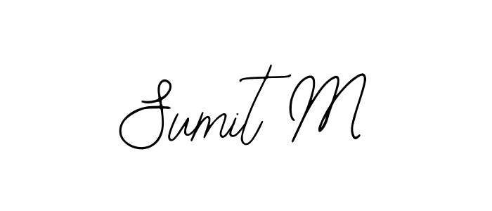 This is the best signature style for the Sumit M name. Also you like these signature font (Bearetta-2O07w). Mix name signature. Sumit M signature style 12 images and pictures png