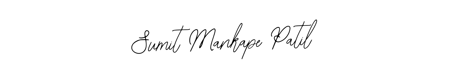 Also You can easily find your signature by using the search form. We will create Sumit Mankape Patil name handwritten signature images for you free of cost using Bearetta-2O07w sign style. Sumit Mankape Patil signature style 12 images and pictures png