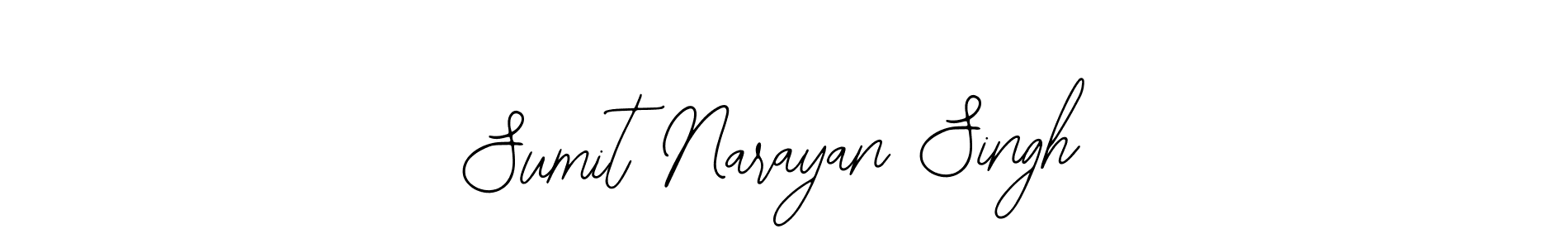 Design your own signature with our free online signature maker. With this signature software, you can create a handwritten (Bearetta-2O07w) signature for name Sumit Narayan Singh. Sumit Narayan Singh signature style 12 images and pictures png