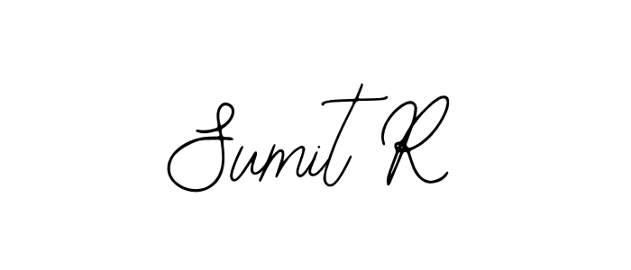 The best way (Bearetta-2O07w) to make a short signature is to pick only two or three words in your name. The name Sumit R include a total of six letters. For converting this name. Sumit R signature style 12 images and pictures png