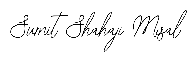 The Bearetta-2O07w font gives name Sumit Shahaji Misal a signature that looks effortless yet distinguished. Download high-res PNG instantly. Sumit Shahaji Misal signature style 12 images and pictures png