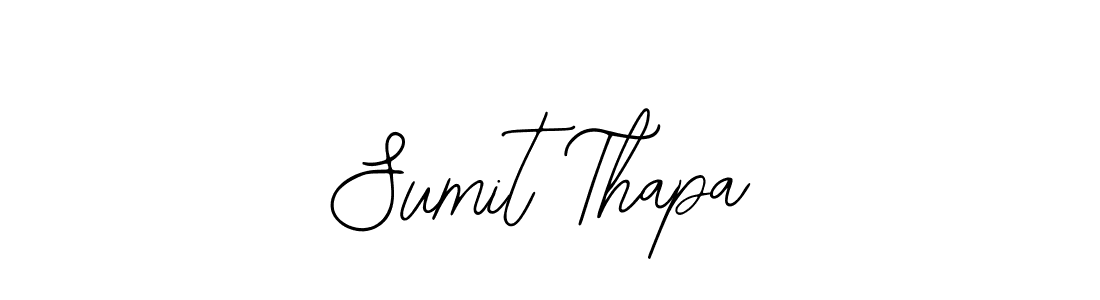 How to Draw Sumit Thapa signature style? Bearetta-2O07w is a latest design signature styles for name Sumit Thapa. Sumit Thapa signature style 12 images and pictures png