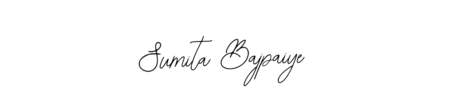 if you are searching for the best signature style for your name Sumita Bajpaiye. so please give up your signature search. here we have designed multiple signature styles  using Bearetta-2O07w. Sumita Bajpaiye signature style 12 images and pictures png