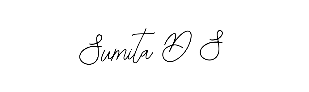 How to make Sumita D S signature? Bearetta-2O07w is a professional autograph style. Create handwritten signature for Sumita D S name. Sumita D S signature style 12 images and pictures png