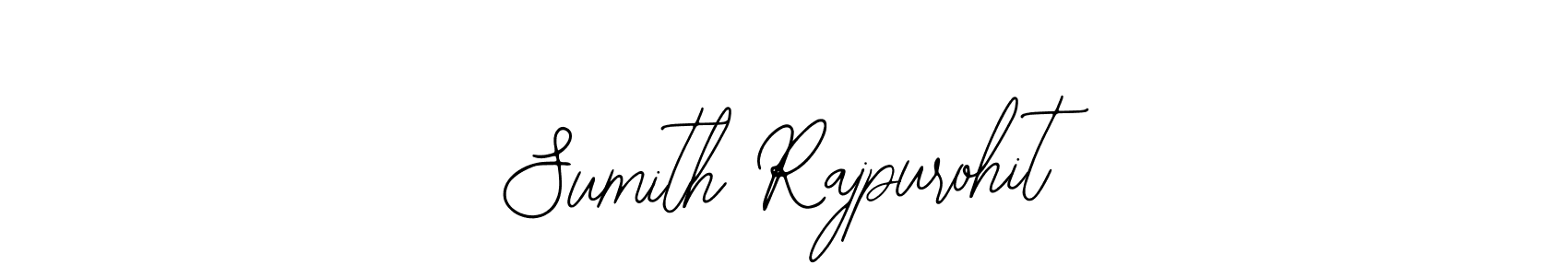 You should practise on your own different ways (Bearetta-2O07w) to write your name (Sumith Rajpurohit) in signature. don't let someone else do it for you. Sumith Rajpurohit signature style 12 images and pictures png