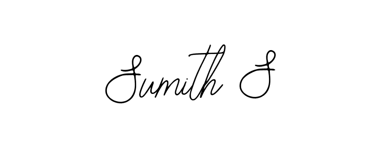 if you are searching for the best signature style for your name Sumith S. so please give up your signature search. here we have designed multiple signature styles  using Bearetta-2O07w. Sumith S signature style 12 images and pictures png