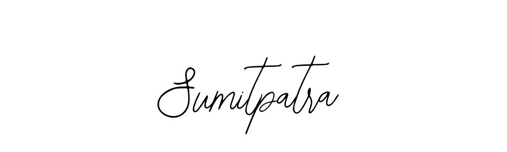 Use a signature maker to create a handwritten signature online. With this signature software, you can design (Bearetta-2O07w) your own signature for name Sumitpatra. Sumitpatra signature style 12 images and pictures png