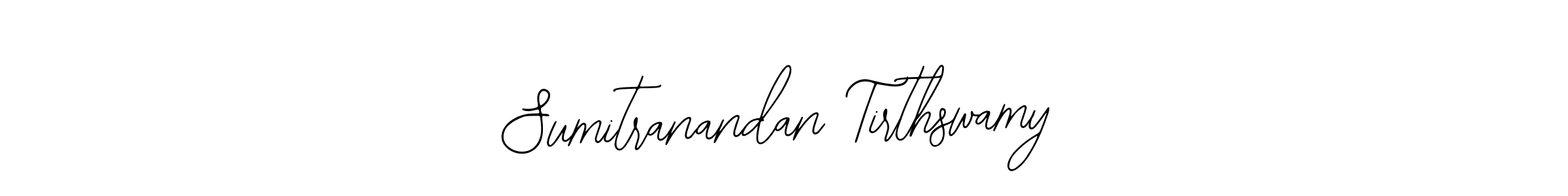 Make a beautiful signature design for name Sumitranandan Tirthswamy. Use this online signature maker to create a handwritten signature for free. Sumitranandan Tirthswamy signature style 12 images and pictures png