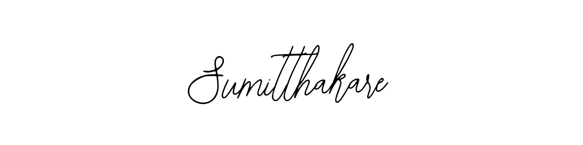 The best way (Bearetta-2O07w) to make a short signature is to pick only two or three words in your name. The name Sumitthakare include a total of six letters. For converting this name. Sumitthakare signature style 12 images and pictures png