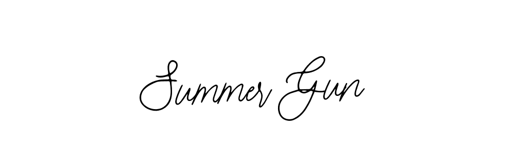 See photos of Summer Gun official signature by Spectra . Check more albums & portfolios. Read reviews & check more about Bearetta-2O07w font. Summer Gun signature style 12 images and pictures png