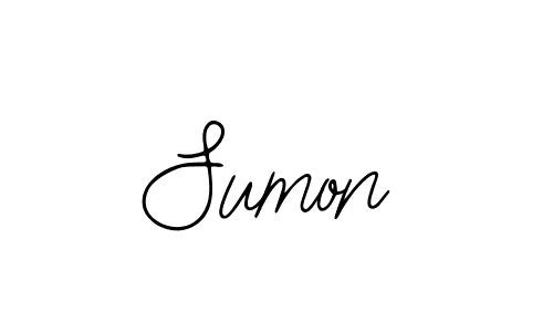 Sumon stylish signature style. Best Handwritten Sign (Bearetta-2O07w) for my name. Handwritten Signature Collection Ideas for my name Sumon. Sumon signature style 12 images and pictures png