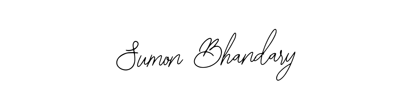 Once you've used our free online signature maker to create your best signature Bearetta-2O07w style, it's time to enjoy all of the benefits that Sumon Bhandary name signing documents. Sumon Bhandary signature style 12 images and pictures png