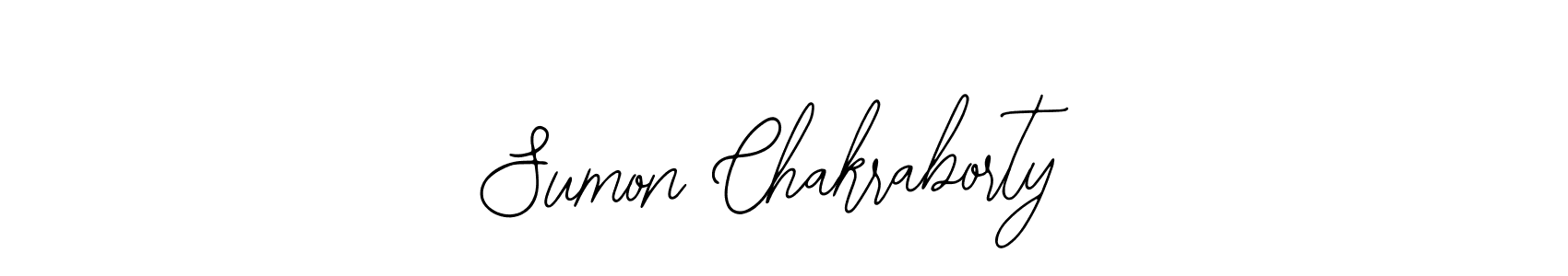 How to make Sumon Chakraborty signature? Bearetta-2O07w is a professional autograph style. Create handwritten signature for Sumon Chakraborty name. Sumon Chakraborty signature style 12 images and pictures png