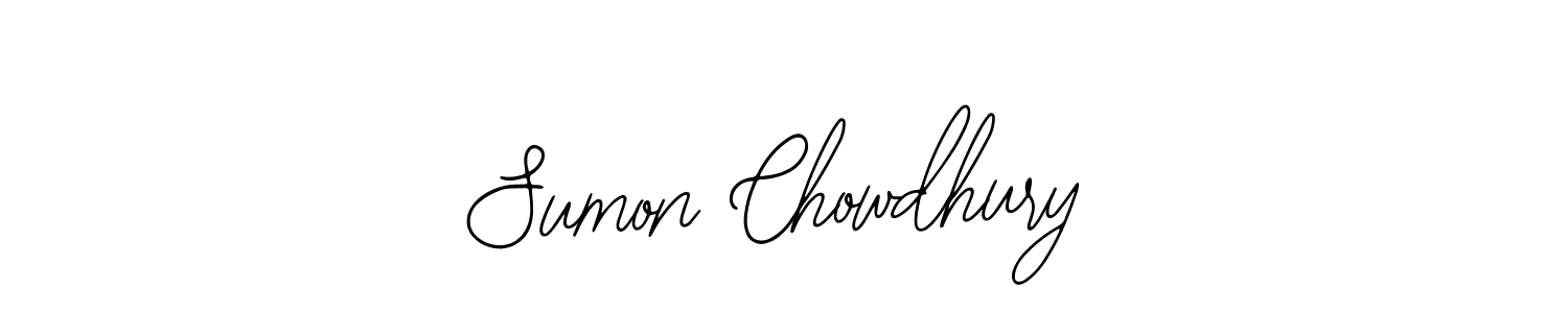 Sumon Chowdhury stylish signature style. Best Handwritten Sign (Bearetta-2O07w) for my name. Handwritten Signature Collection Ideas for my name Sumon Chowdhury. Sumon Chowdhury signature style 12 images and pictures png