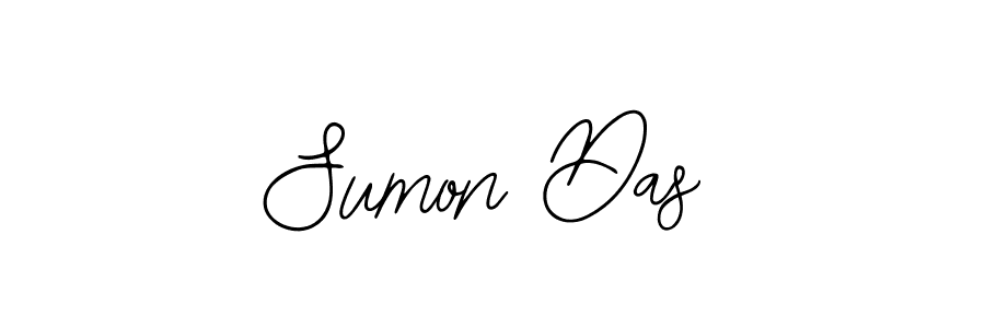 Use a signature maker to create a handwritten signature online. With this signature software, you can design (Bearetta-2O07w) your own signature for name Sumon Das. Sumon Das signature style 12 images and pictures png