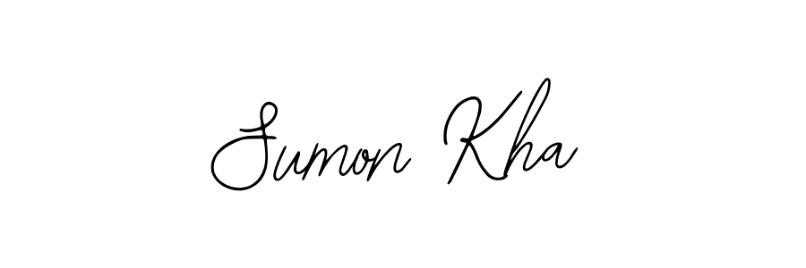 Sumon Kha stylish signature style. Best Handwritten Sign (Bearetta-2O07w) for my name. Handwritten Signature Collection Ideas for my name Sumon Kha. Sumon Kha signature style 12 images and pictures png