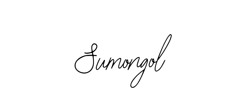 Also we have Sumongol name is the best signature style. Create professional handwritten signature collection using Bearetta-2O07w autograph style. Sumongol signature style 12 images and pictures png