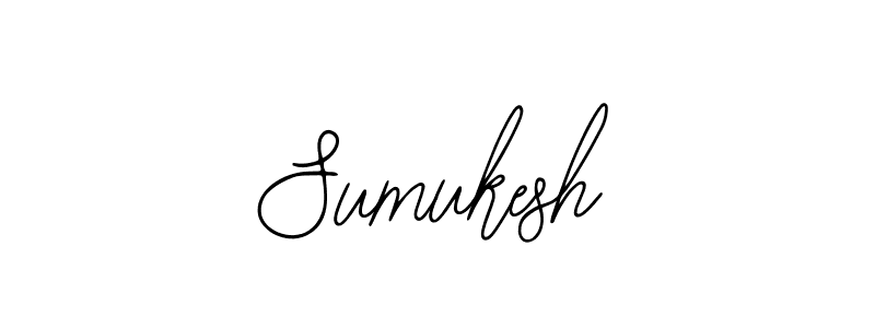 Sumukesh stylish signature style. Best Handwritten Sign (Bearetta-2O07w) for my name. Handwritten Signature Collection Ideas for my name Sumukesh. Sumukesh signature style 12 images and pictures png