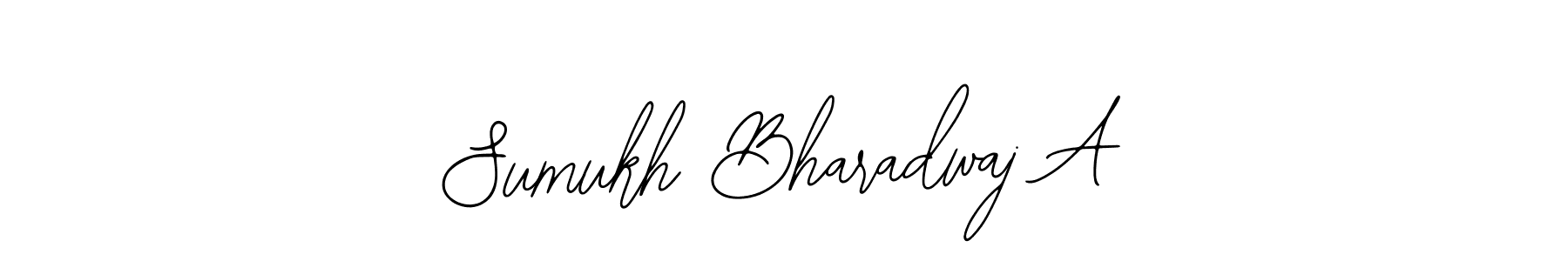 Similarly Bearetta-2O07w is the best handwritten signature design. Signature creator online .You can use it as an online autograph creator for name Sumukh Bharadwaj A. Sumukh Bharadwaj A signature style 12 images and pictures png