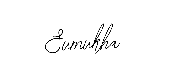 How to make Sumukha signature? Bearetta-2O07w is a professional autograph style. Create handwritten signature for Sumukha name. Sumukha signature style 12 images and pictures png