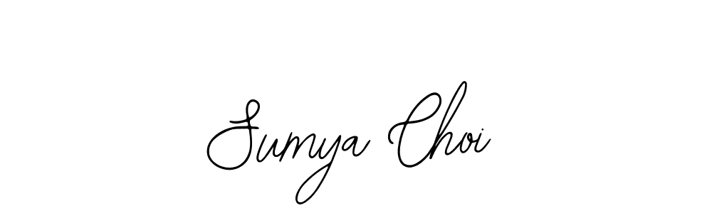 Make a beautiful signature design for name Sumya Choi. With this signature (Bearetta-2O07w) style, you can create a handwritten signature for free. Sumya Choi signature style 12 images and pictures png