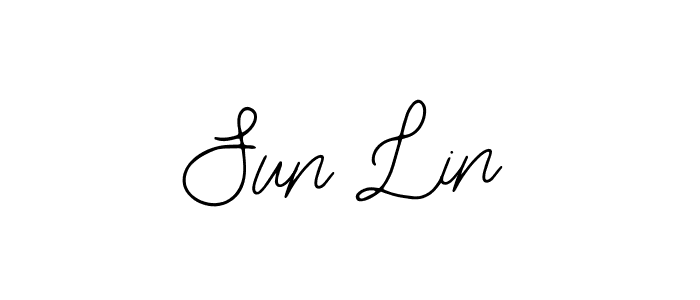 Sun Lin stylish signature style. Best Handwritten Sign (Bearetta-2O07w) for my name. Handwritten Signature Collection Ideas for my name Sun Lin. Sun Lin signature style 12 images and pictures png