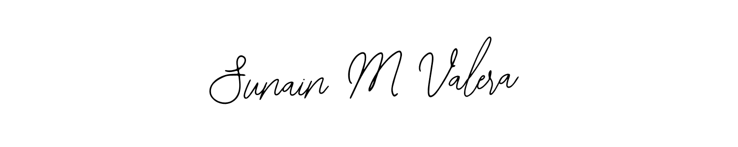 Sunain M Valera stylish signature style. Best Handwritten Sign (Bearetta-2O07w) for my name. Handwritten Signature Collection Ideas for my name Sunain M Valera. Sunain M Valera signature style 12 images and pictures png