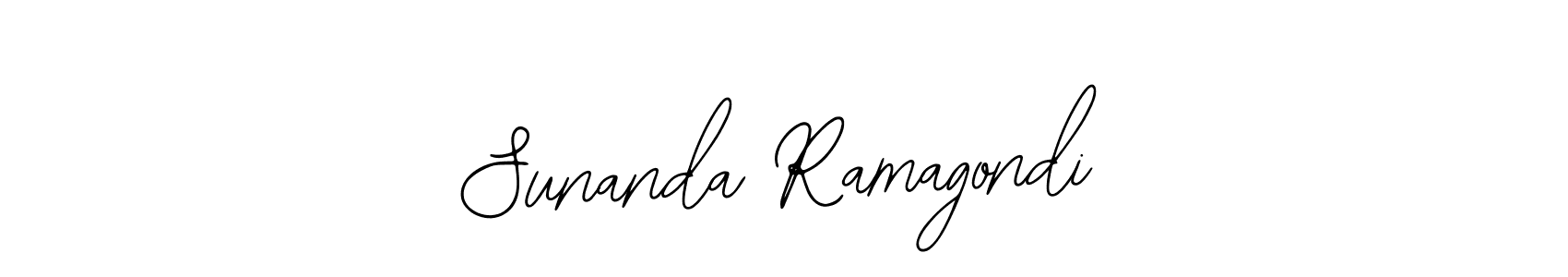 Make a beautiful signature design for name Sunanda Ramagondi. Use this online signature maker to create a handwritten signature for free. Sunanda Ramagondi signature style 12 images and pictures png