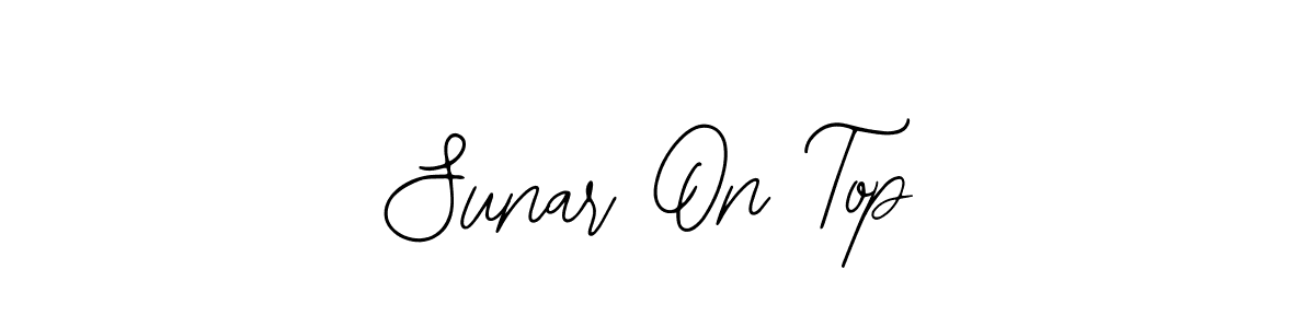 This is the best signature style for the Sunar On Top name. Also you like these signature font (Bearetta-2O07w). Mix name signature. Sunar On Top signature style 12 images and pictures png