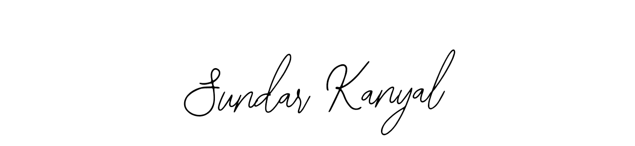 Similarly Bearetta-2O07w is the best handwritten signature design. Signature creator online .You can use it as an online autograph creator for name Sundar Kanyal. Sundar Kanyal signature style 12 images and pictures png